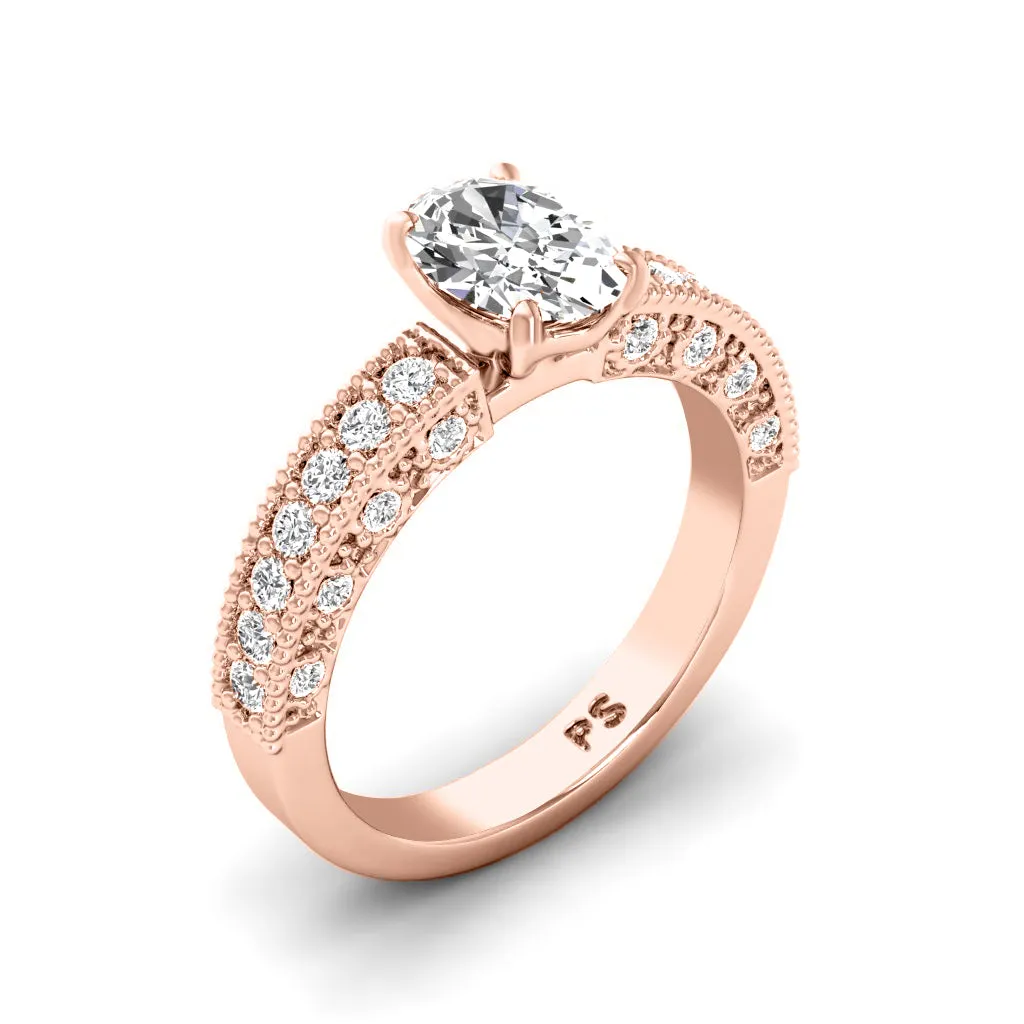 0.95-2.10 CT Round & Princess Cut Diamonds - Solitaire Ring