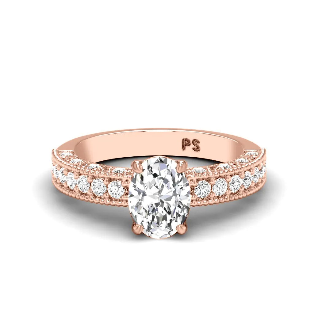 0.95-2.10 CT Round & Princess Cut Diamonds - Solitaire Ring