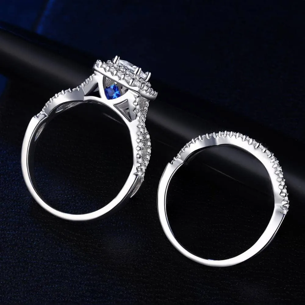 1.3 Ct Princess Cut Diamond Engagement Ring
