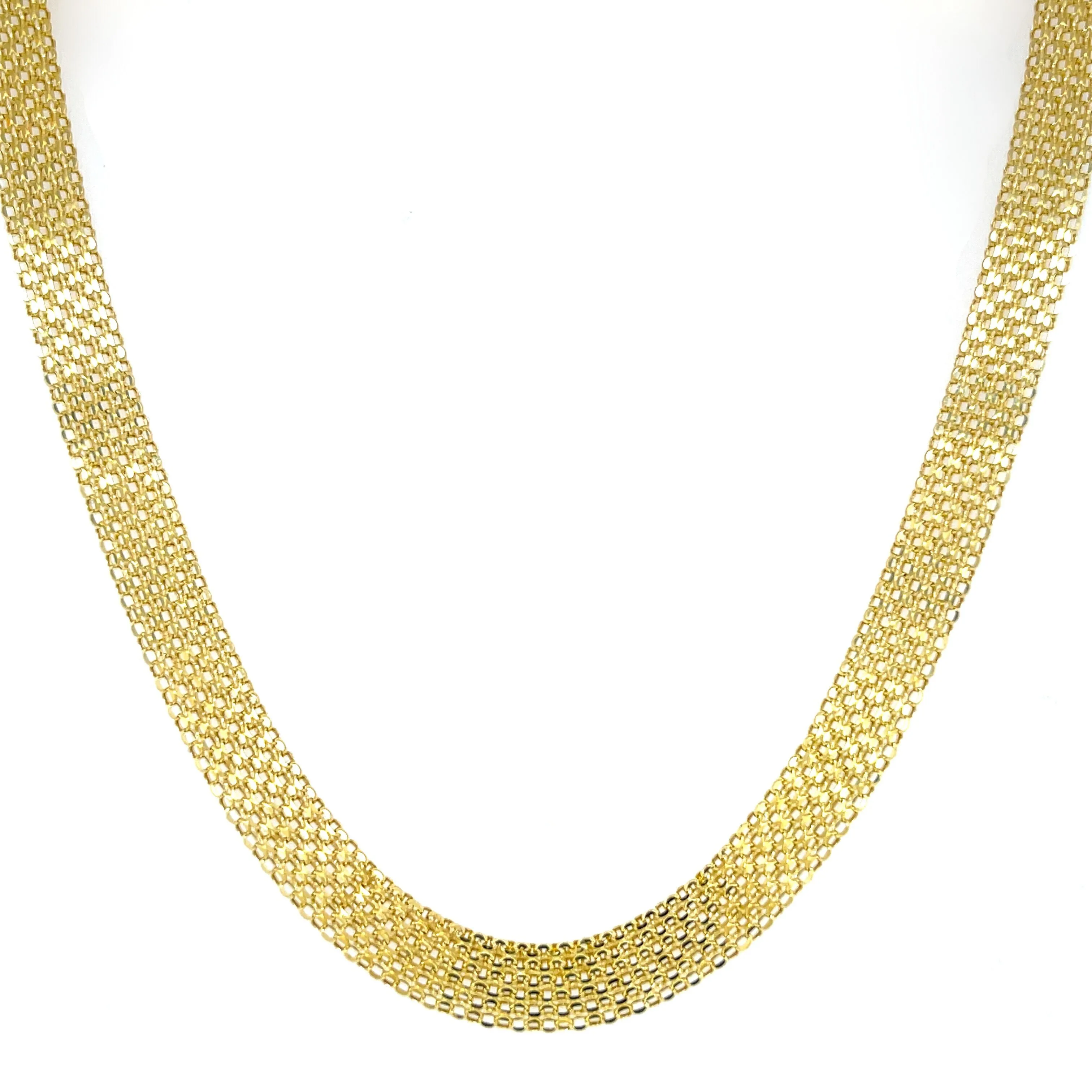 14K Gold Bismark Necklace