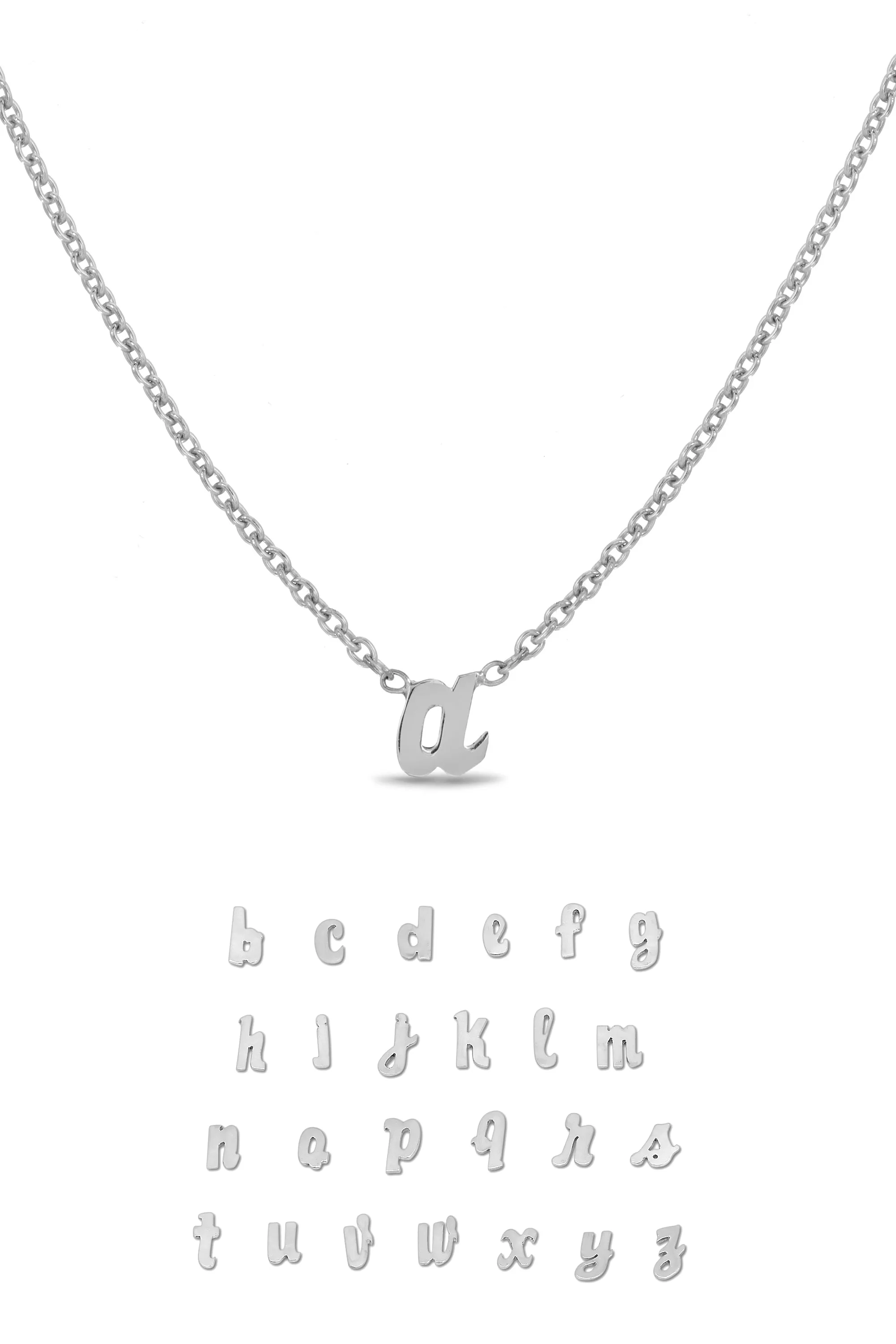 14K Gold Custom Initial Necklace