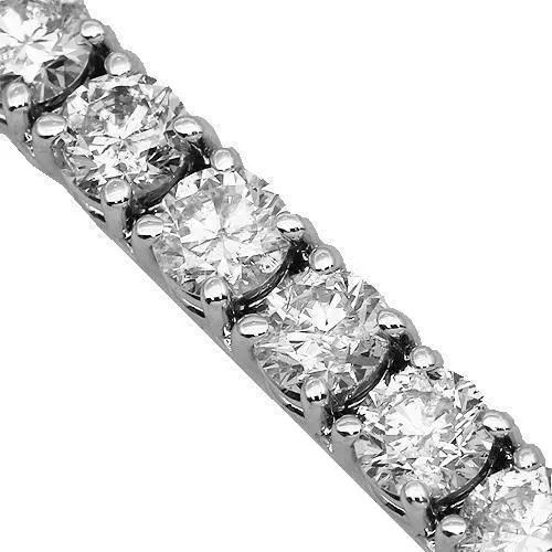 14K Gold Diamond Tennis Bracelet 4.4 MM 11 CTW