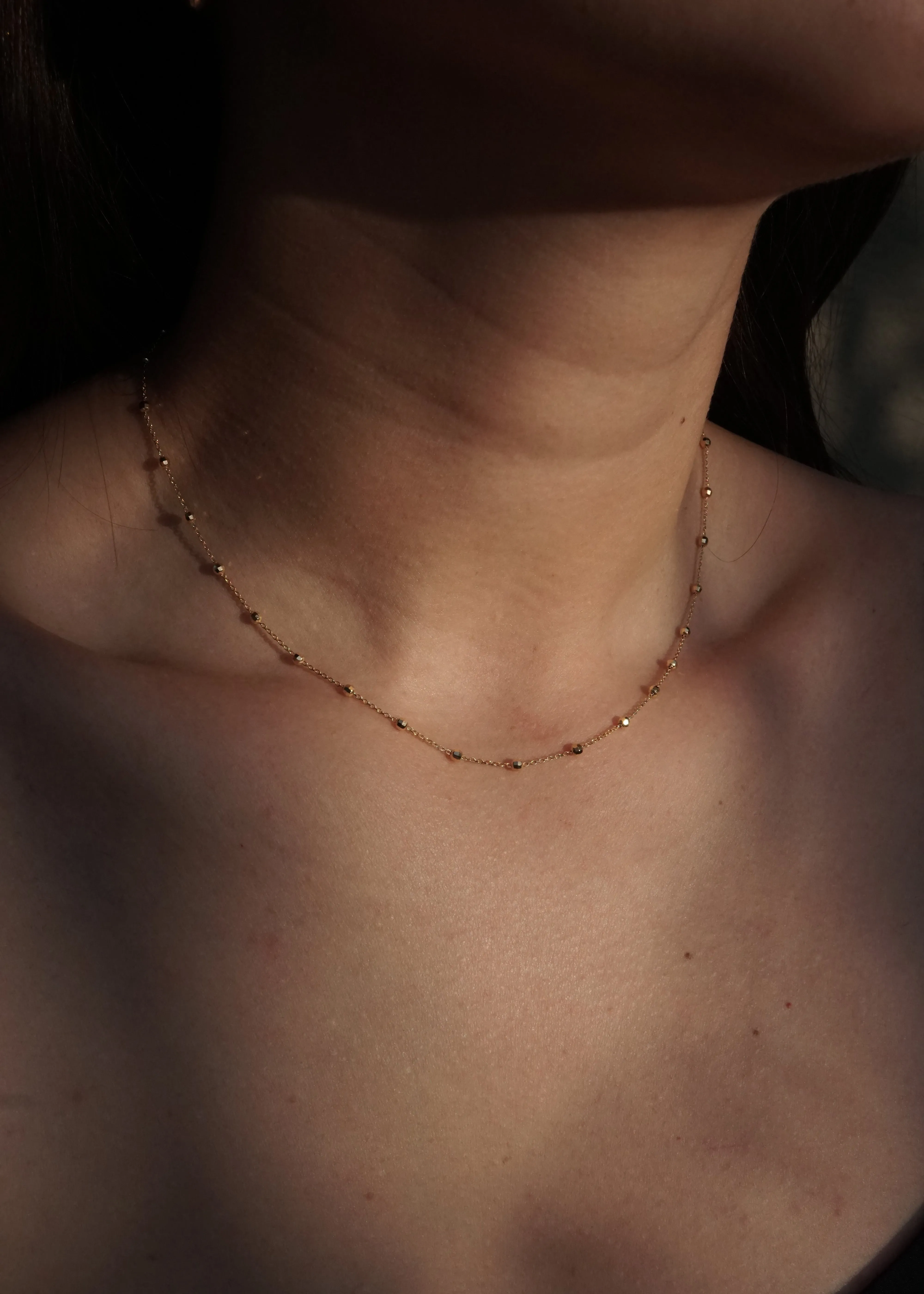 14k Gold Disco Chain