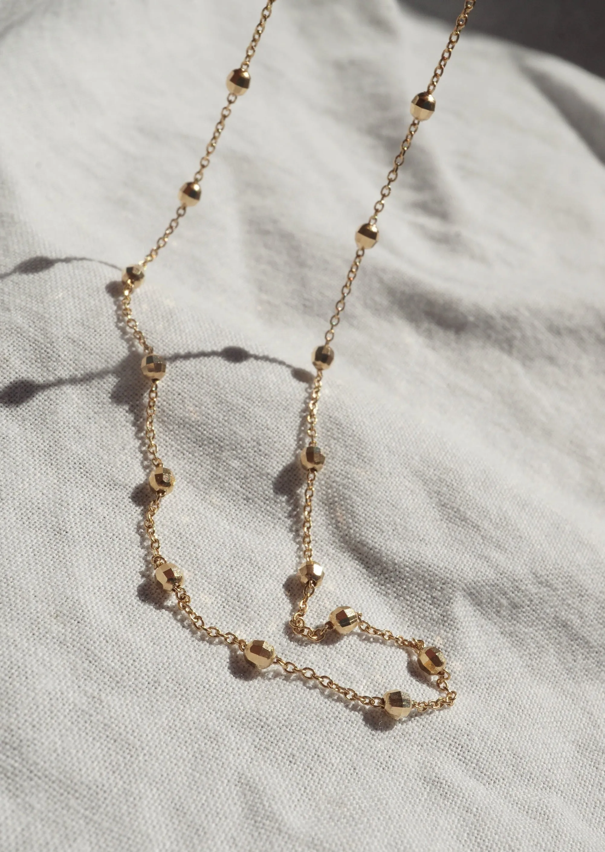 14k Gold Disco Chain