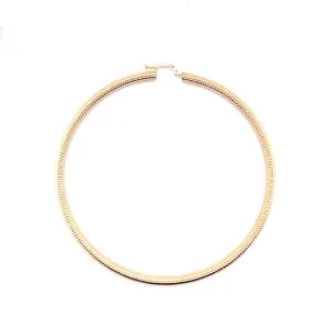 14K Gold Large 80mm Textured Hoops