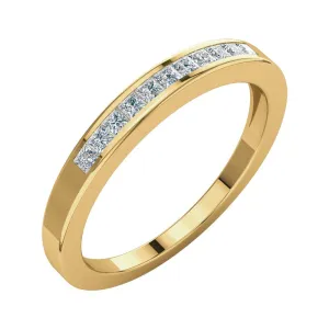 14k Yellow Gold Anniversary Band, Size 5