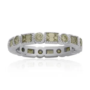 14k Yellow Gold Diamond Eternity Band 1.11 Ctw