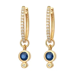 14KY Tiny Blue Sapphire Charms