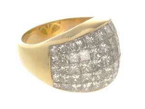 18K 3.50ct Diamond Band Ring