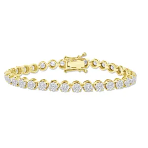 18K Diamond Tennis Bracelet (5.15ct)