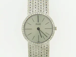 18K WHITE GOLD PIAGET WRISTWATCH