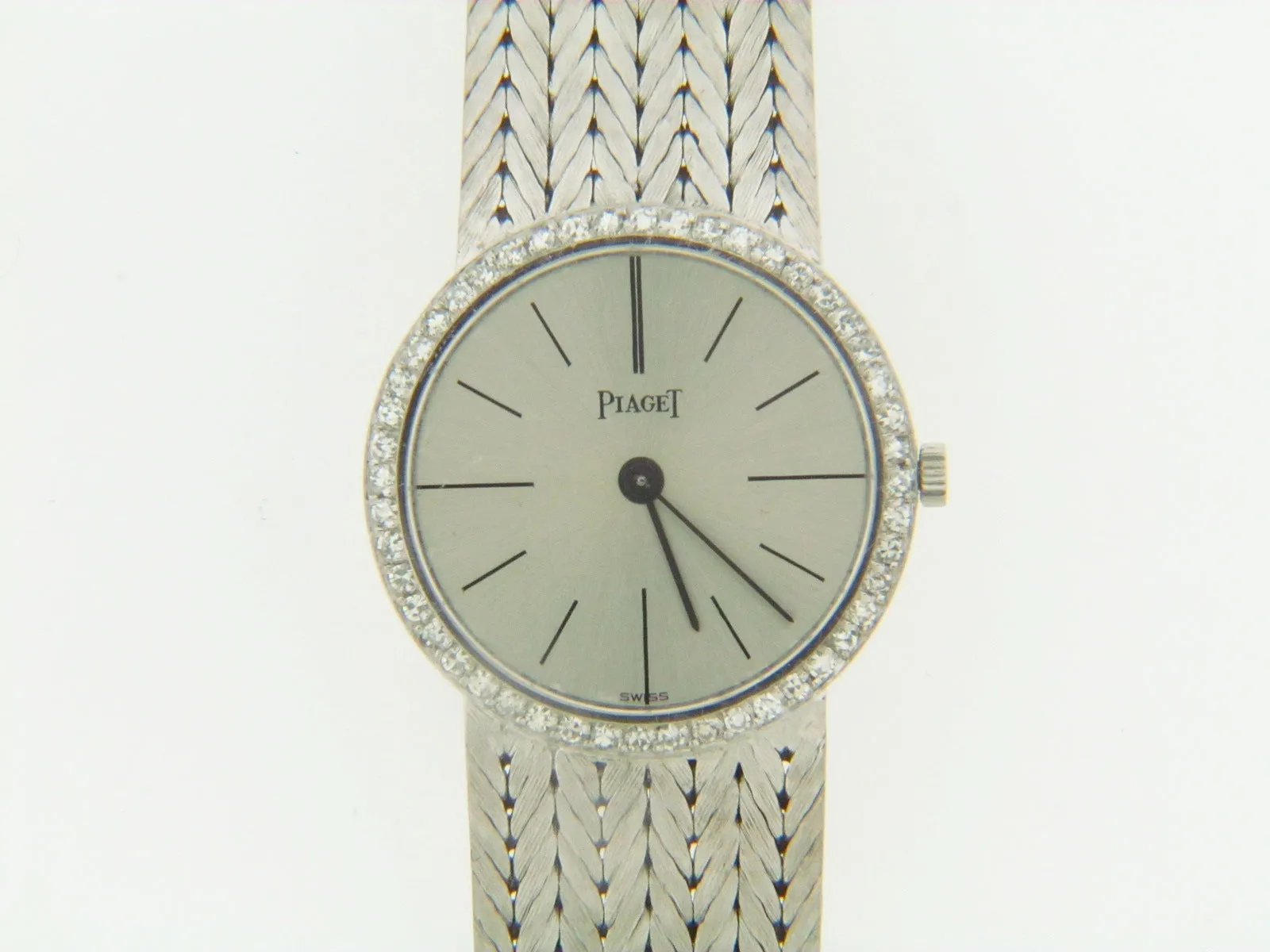18K WHITE GOLD PIAGET WRISTWATCH