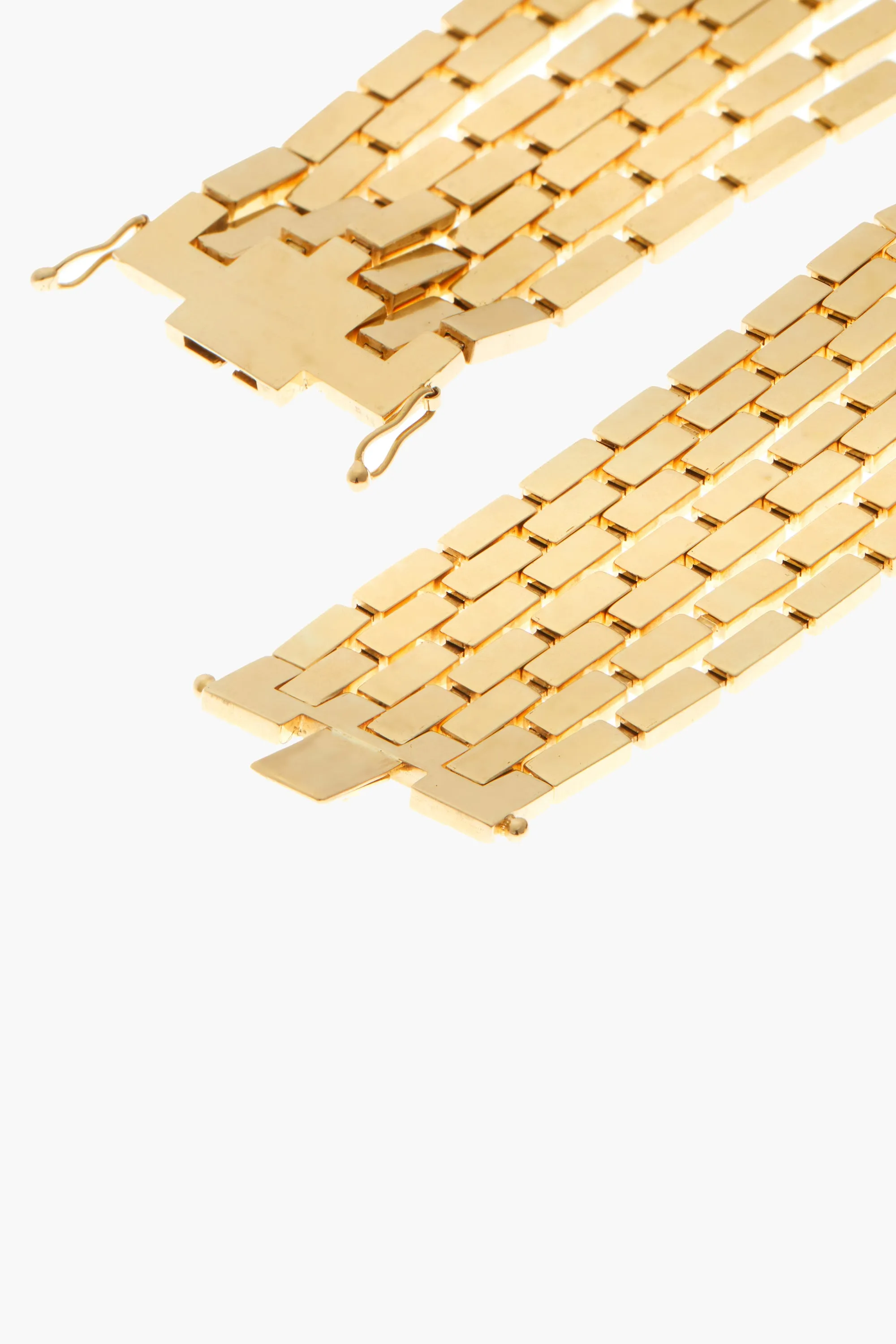 18K Yellow Gold Diamond Cascade Bracelet