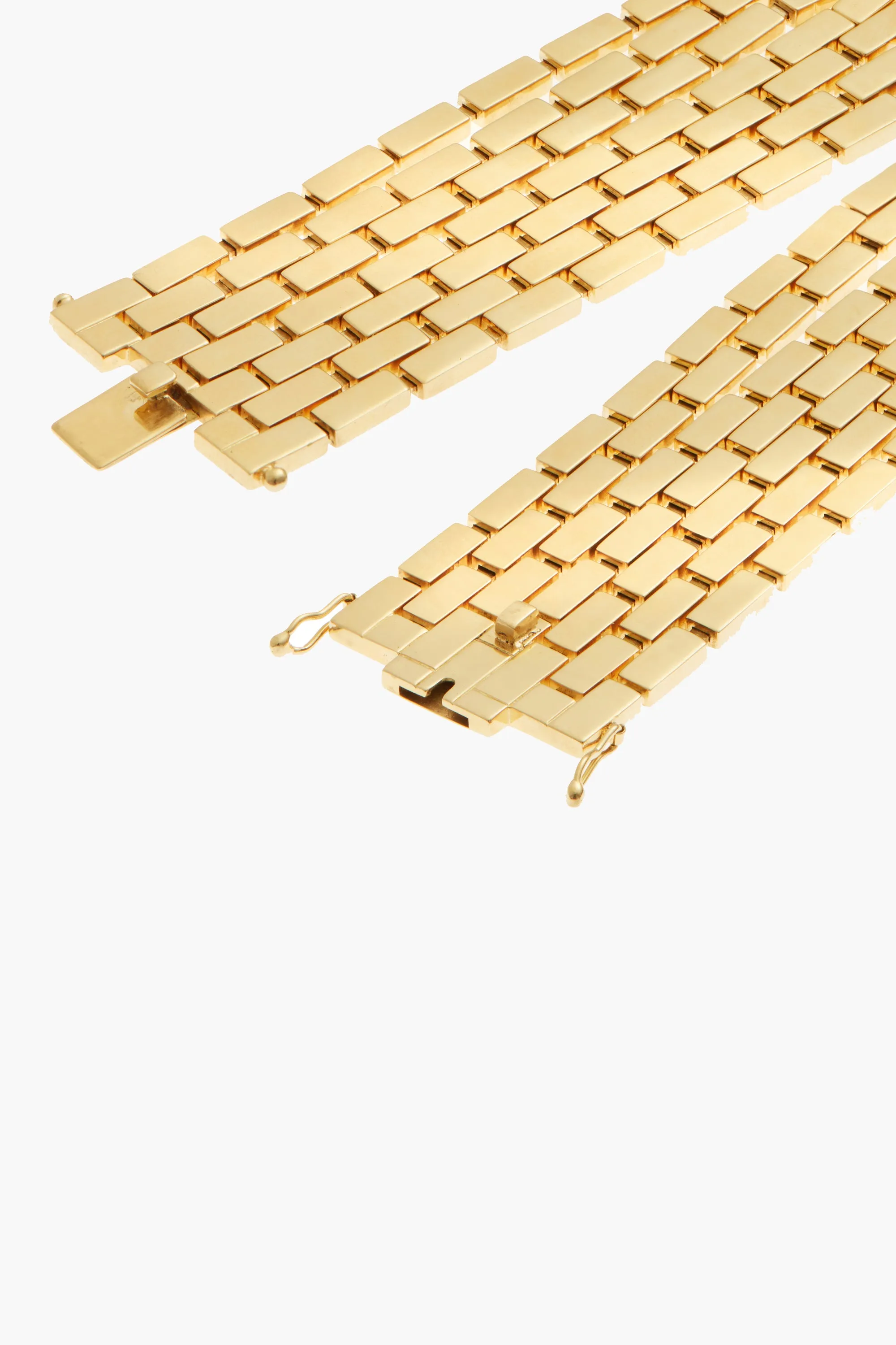 18K Yellow Gold Diamond Cascade Bracelet