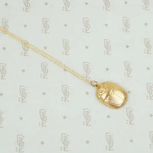 1960's Egyptian Revival Scarab Pendant