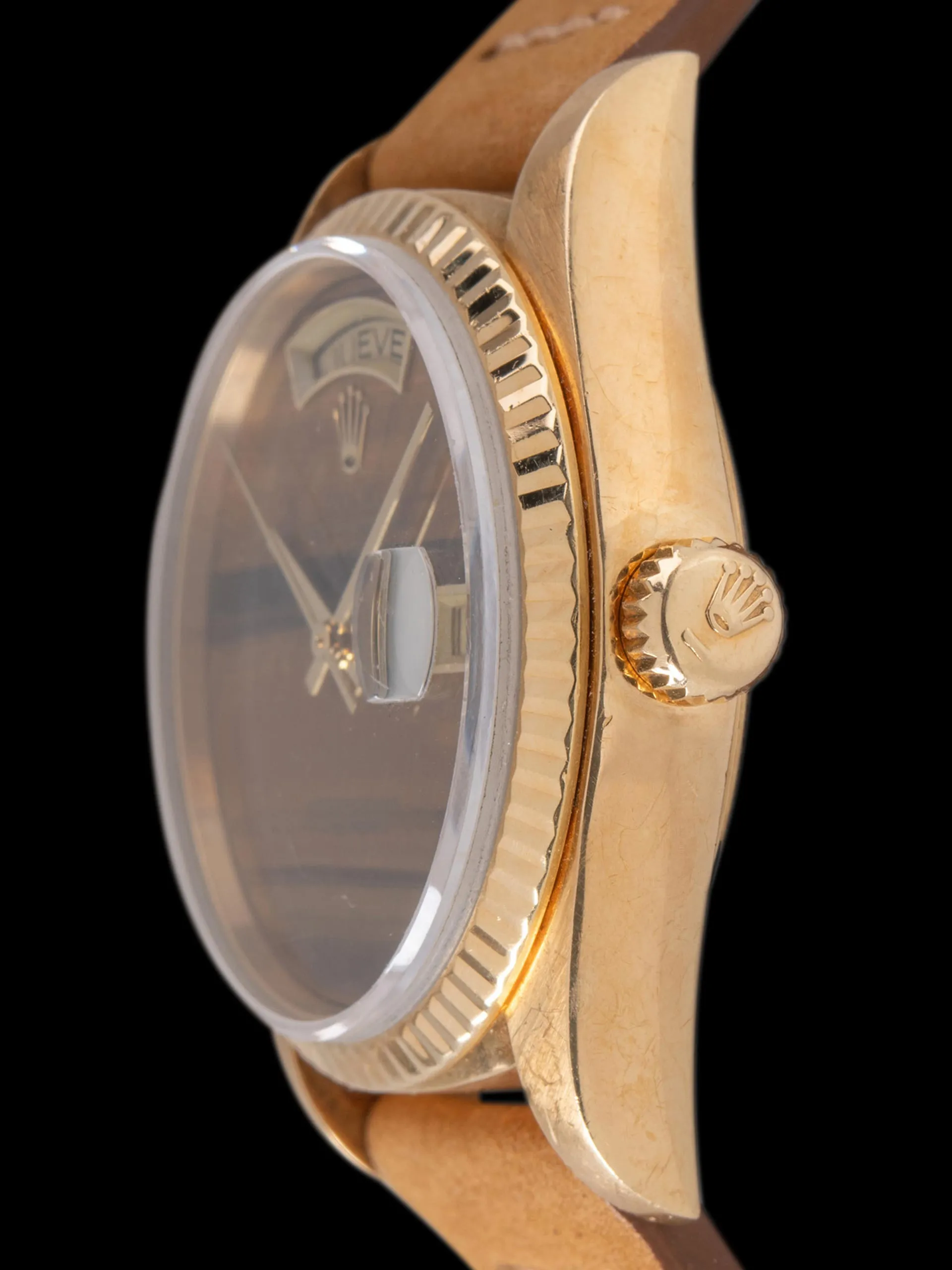 1979 Rolex Day-Date 18K YG (Ref. 18038) Tiger Eye Stone Dial