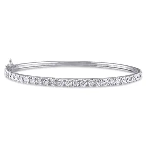 2 1/3 CT Diamond TW Bangle 14K Gold