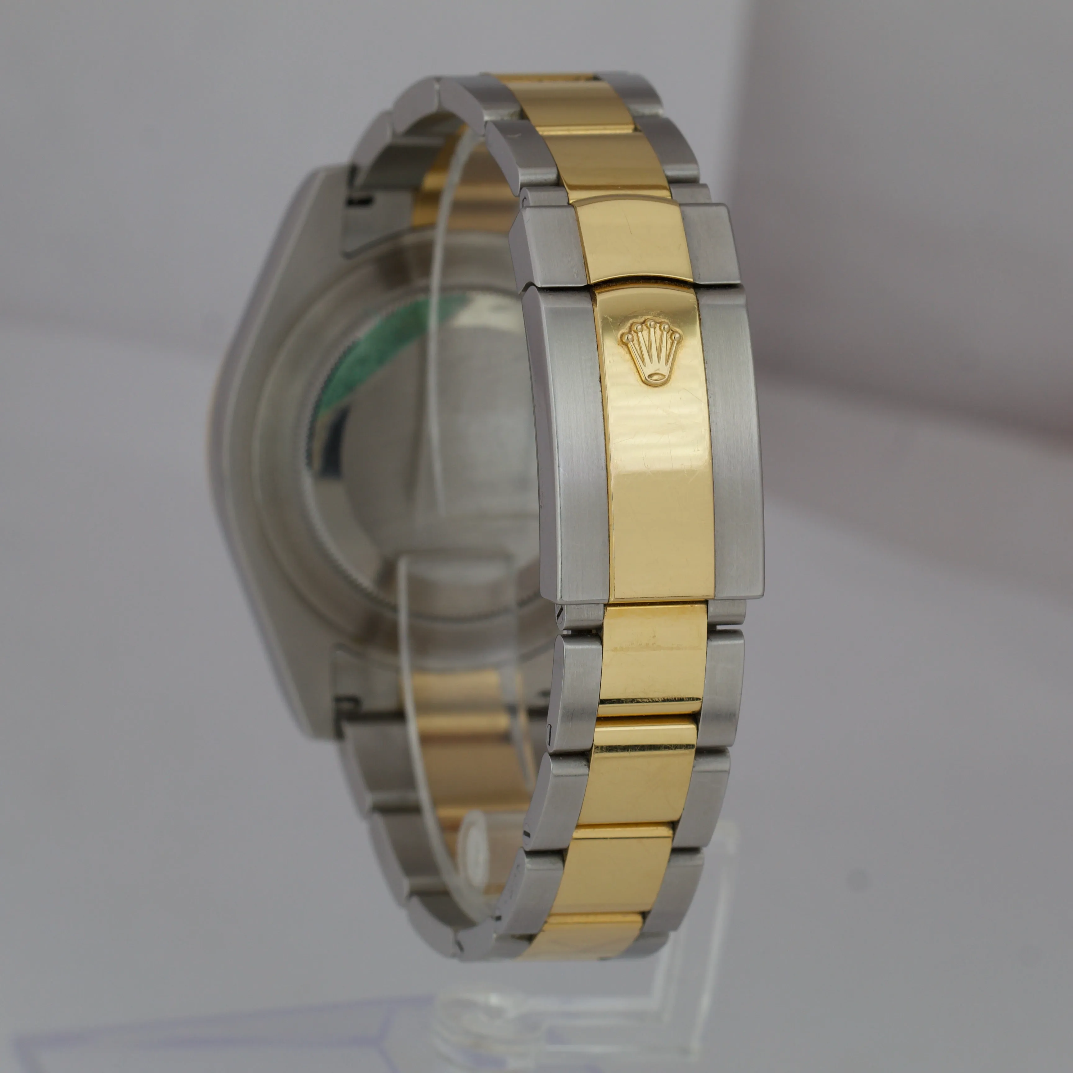 2013 UNPOLISHED Rolex Datejust II 2 WIMBLEDON 18K TwoTone Gold 41mm Watch 116333