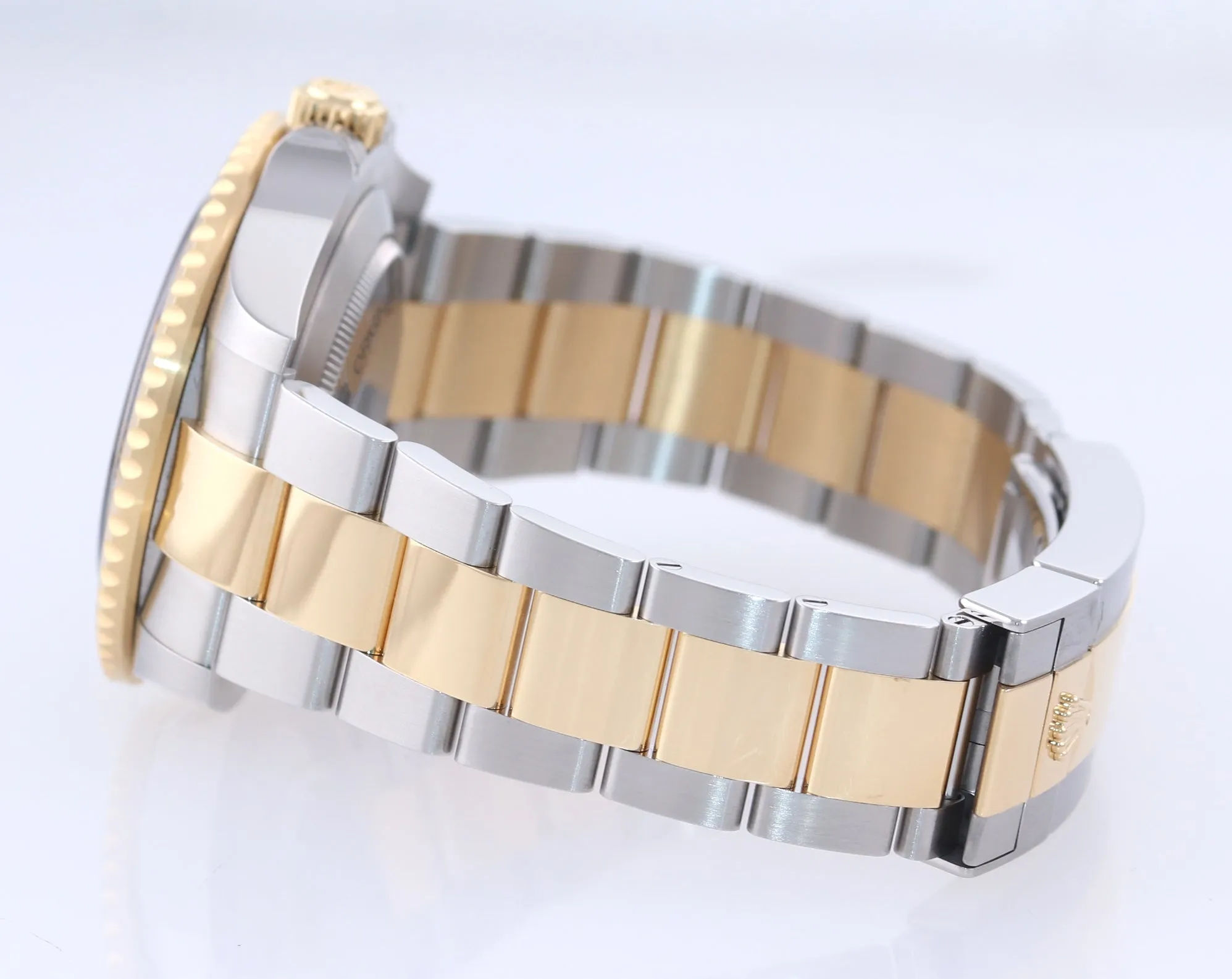 2019-2021 STICKERS Rolex Sea-Dweller 43 126603 Two-Tone Yellow Gold Watch