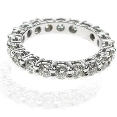 2.30 CT Round Cut Diamonds - Eternity Ring