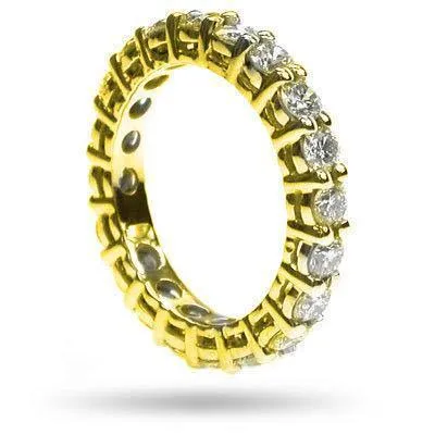 2.30 CT Round Cut Diamonds - Eternity Ring