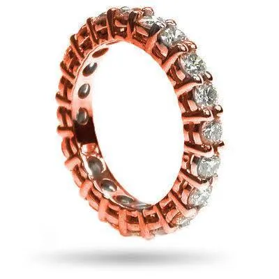2.30 CT Round Cut Diamonds - Eternity Ring