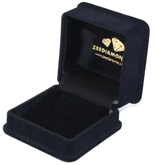 2.50 Ct AAA Certified Black Diamond Solitaire Ring in 925 Sterling Silver with Bezel Style