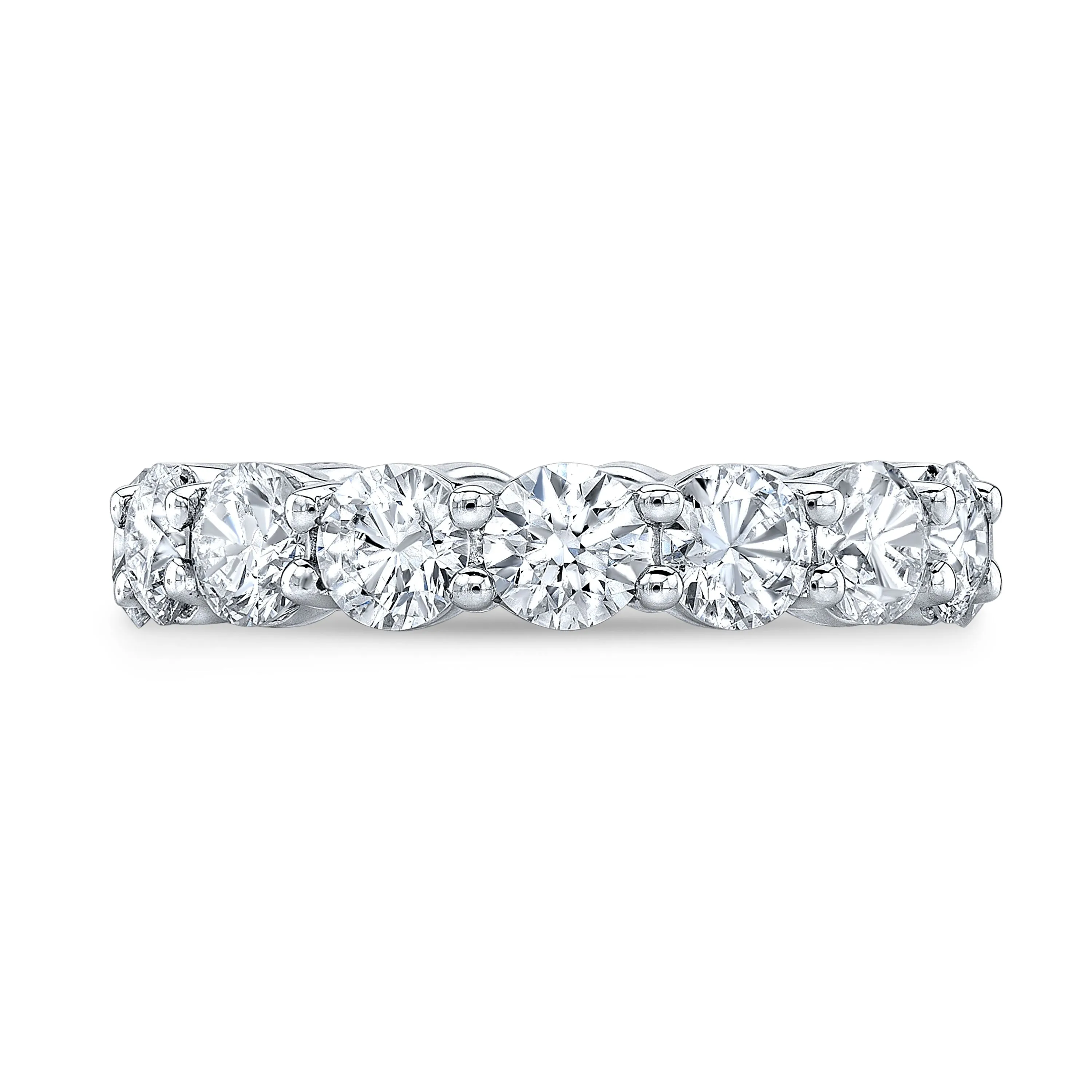 4 Carat Round Eternity Ring