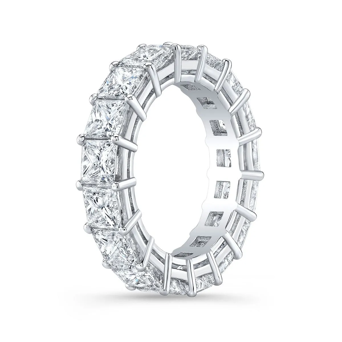 4.5 Carat Princess Eternity Band