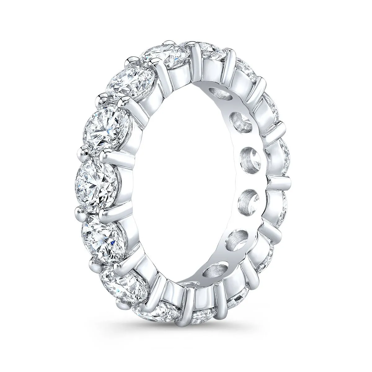 5 Carat Round Eternity Ring