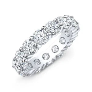 5 Carat Round Eternity Ring