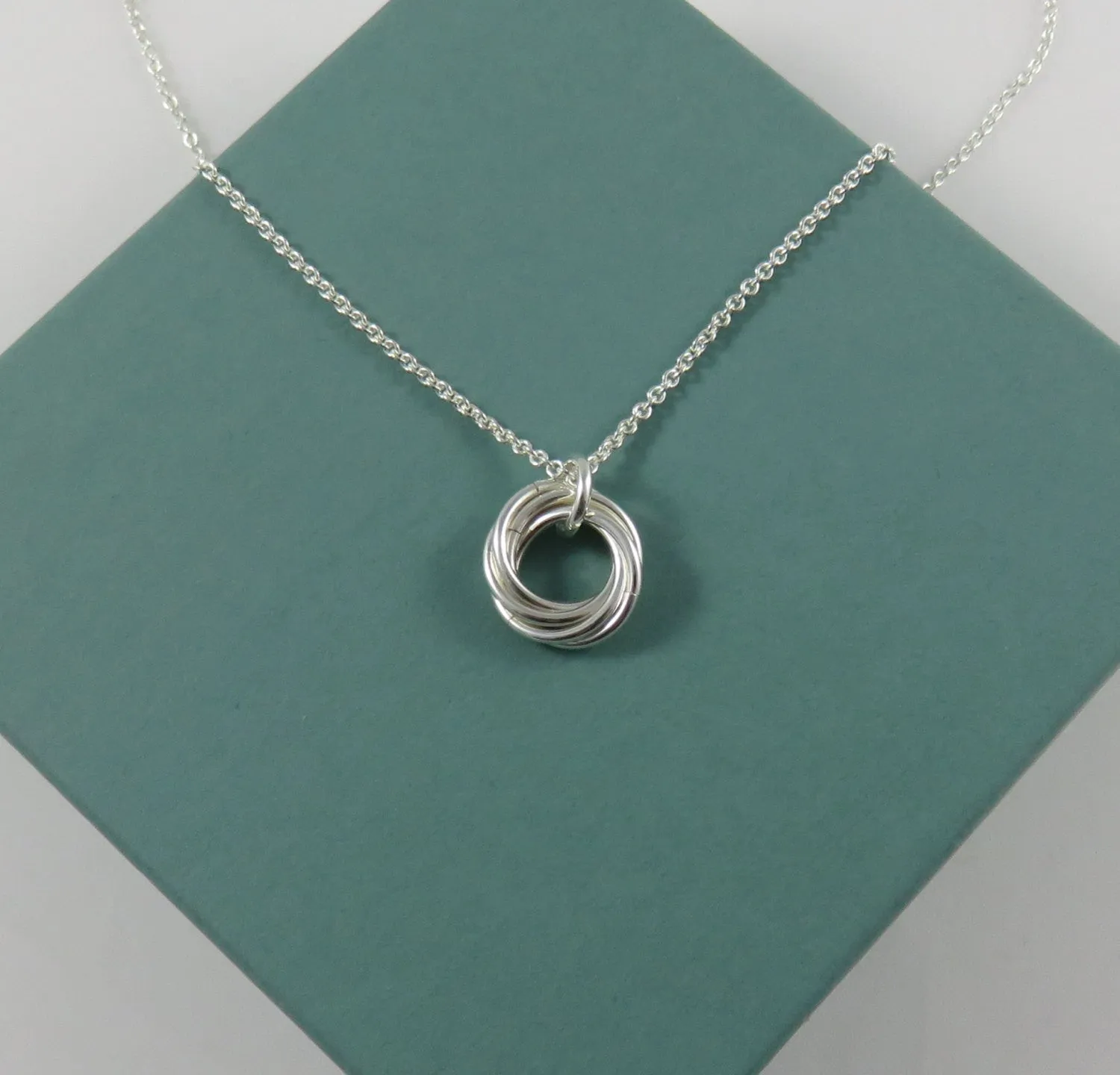 50th Birthday Gift for Women | Sterling Silver Birthday Necklace | 50th Birthday Gifts