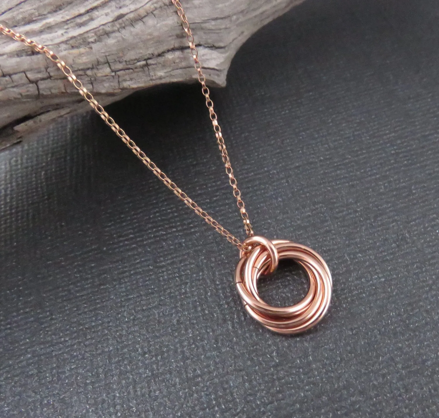 50th Birthday Necklace | Rose Gold Birthday Necklace | 50th Birthday Gifts