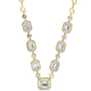 Absolute Gold Square Pendant Necklace