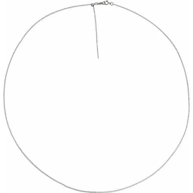 Adjustable Threader Chain Necklace