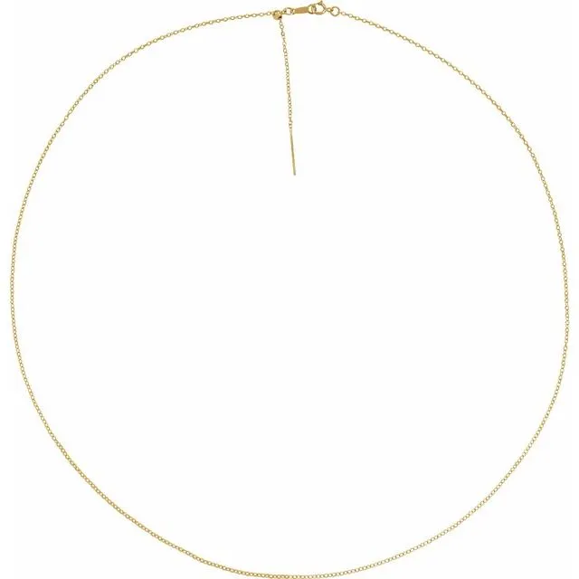 Adjustable Threader Chain Necklace