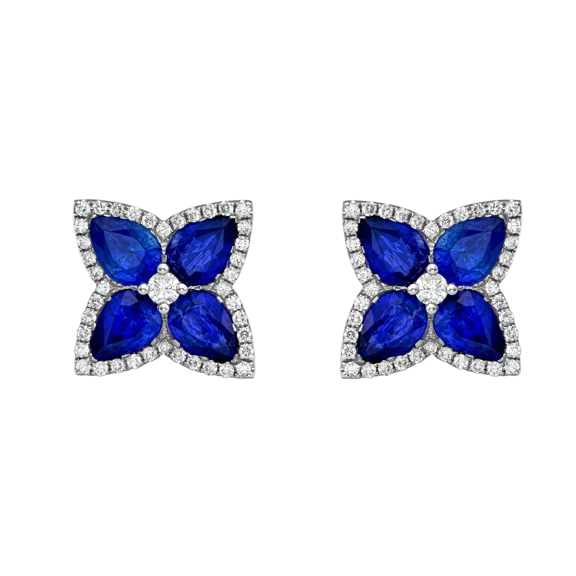 Amaryllis Blue Sapphire Studs