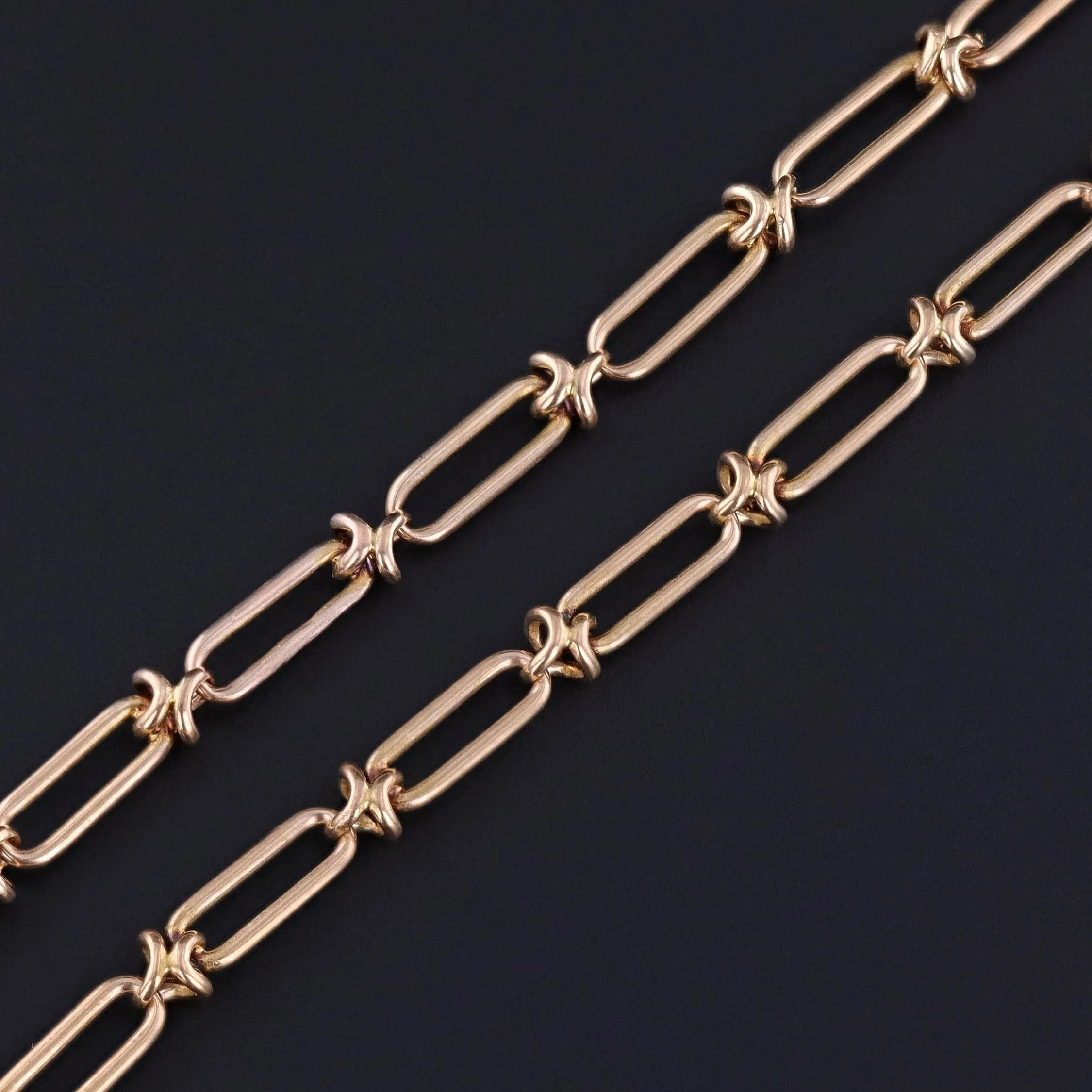 Antique Chain of 18k Gold