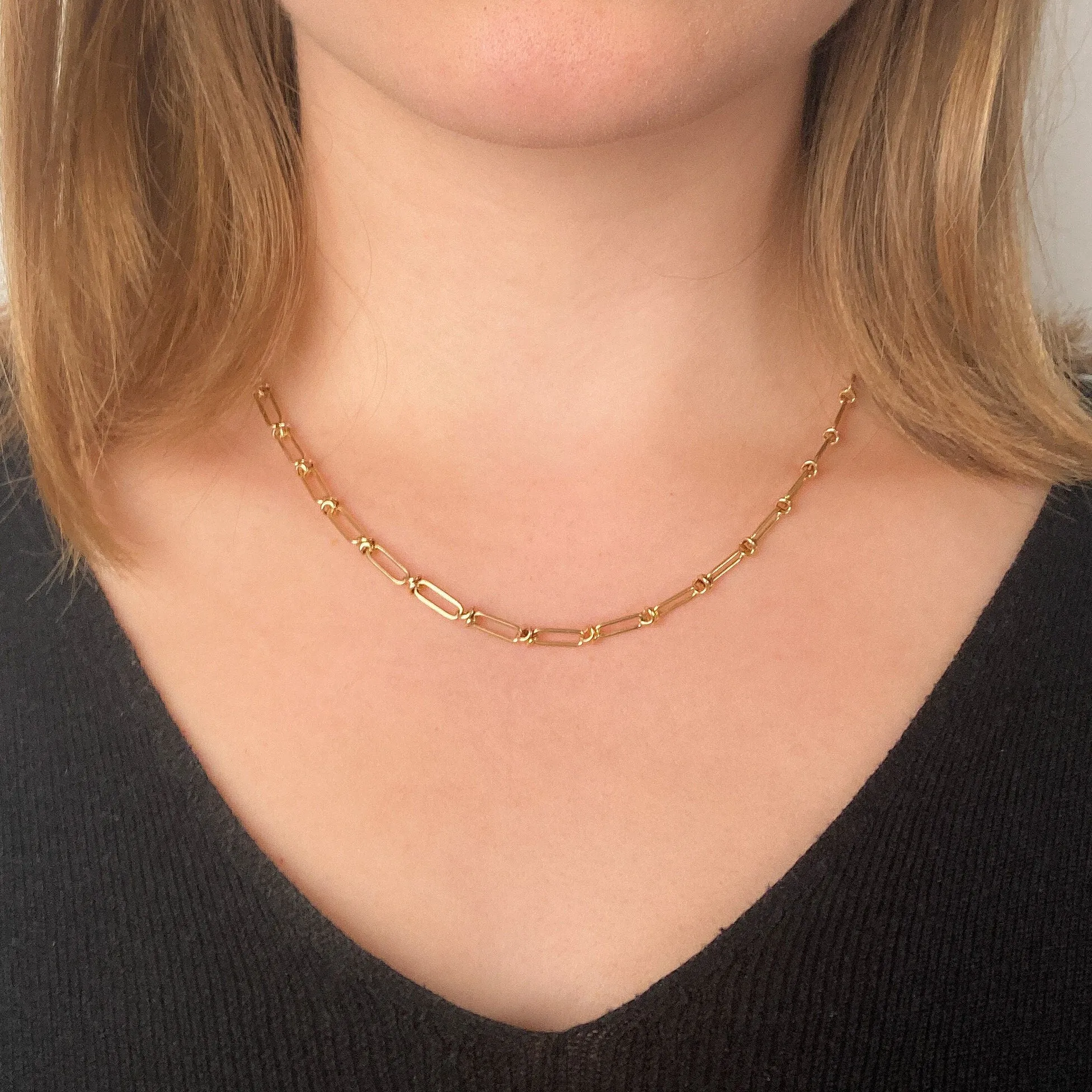 Antique Chain of 18k Gold