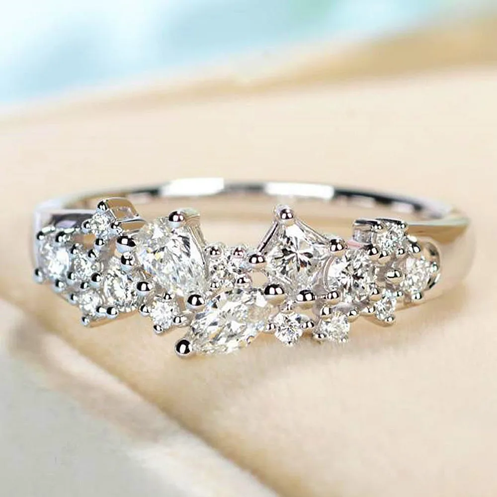 Art Deco Multi-Stone Diamond Ring