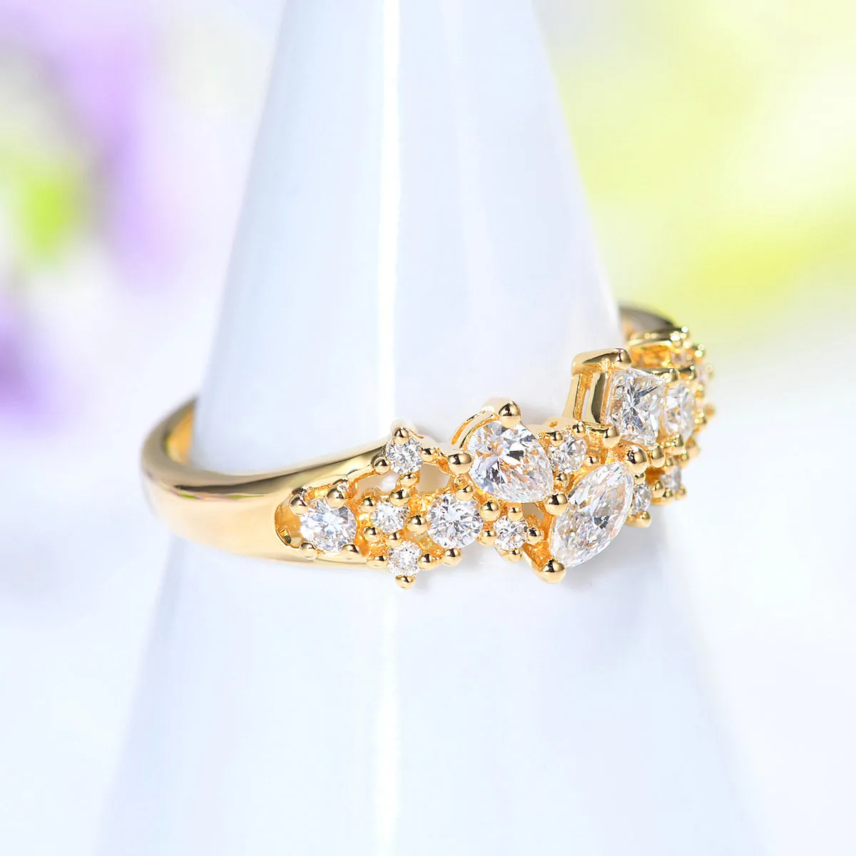 Art Deco Multi-Stone Diamond Ring