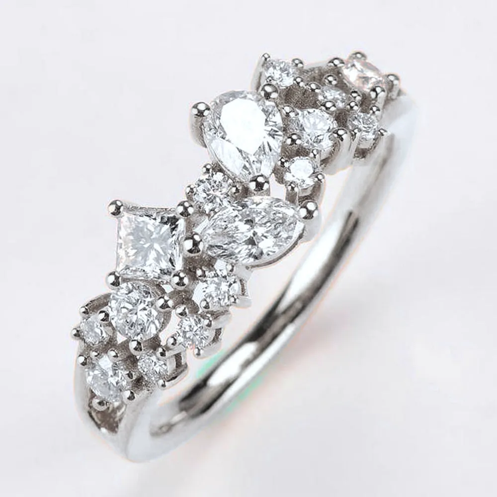 Art Deco Multi-Stone Diamond Ring