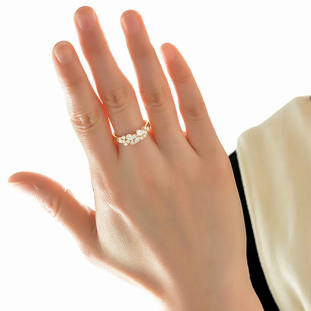Art Deco Multi-Stone Diamond Ring