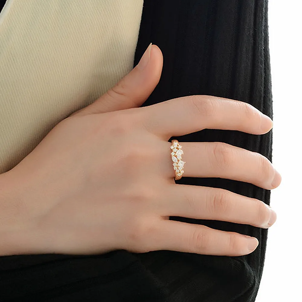 Art Deco Multi-Stone Diamond Ring
