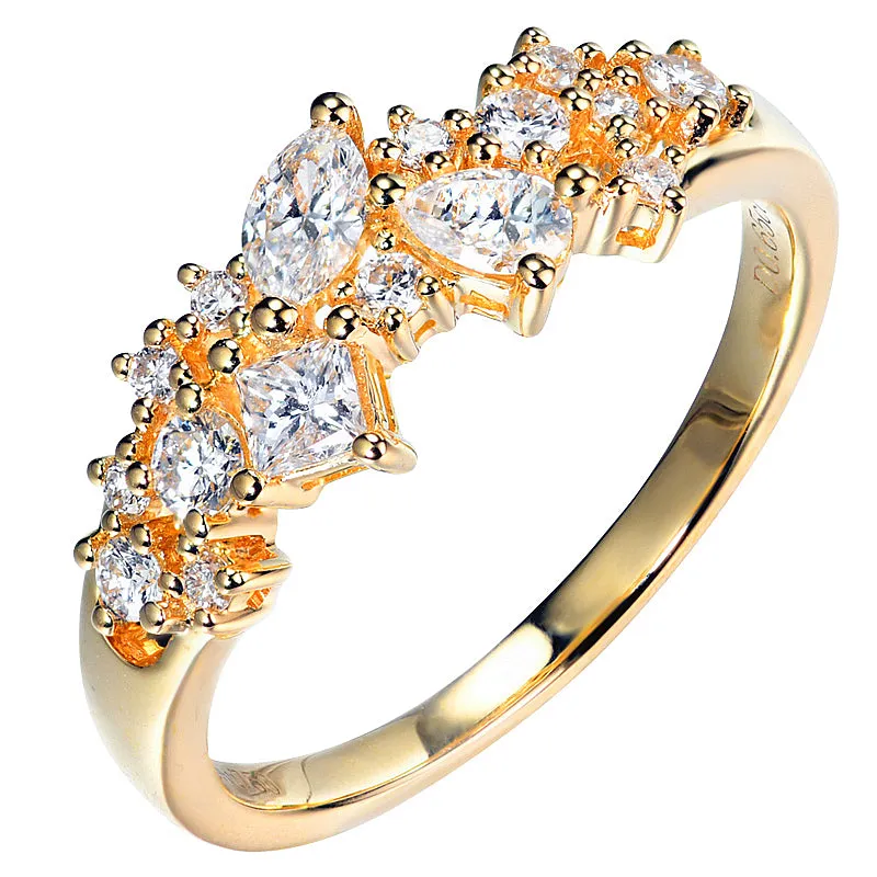 Art Deco Multi-Stone Diamond Ring