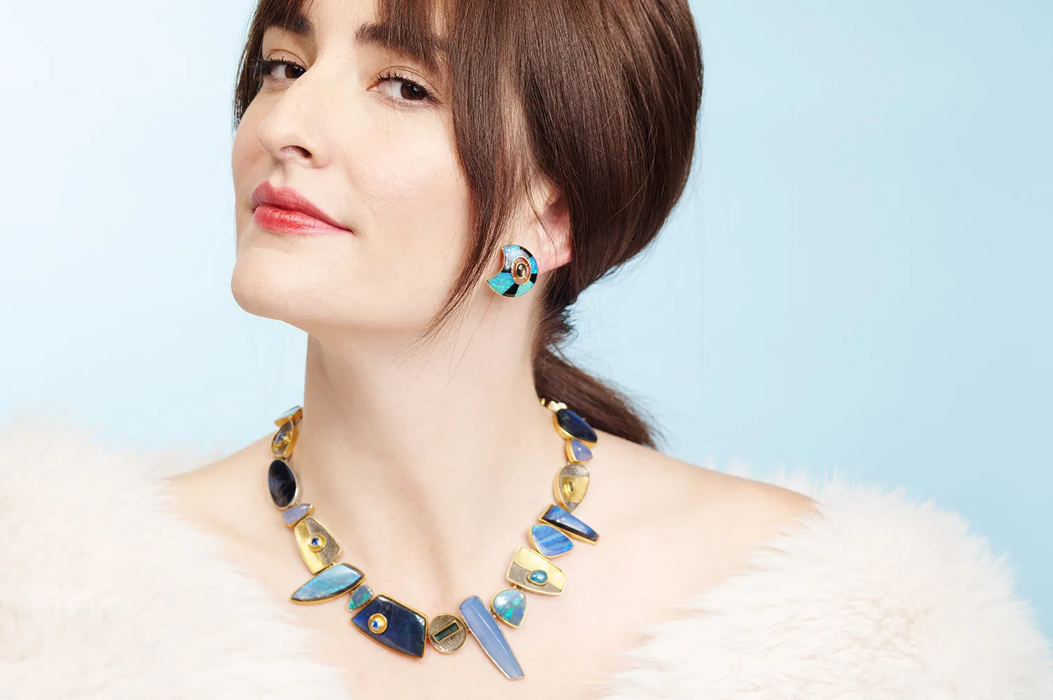 Australian Opal Earrings