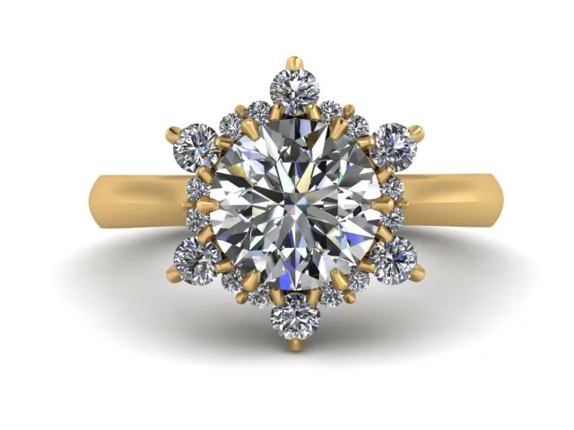 Ayra Halo inspired Ring