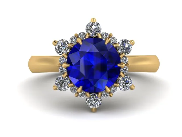 Ayra Halo inspired Ring