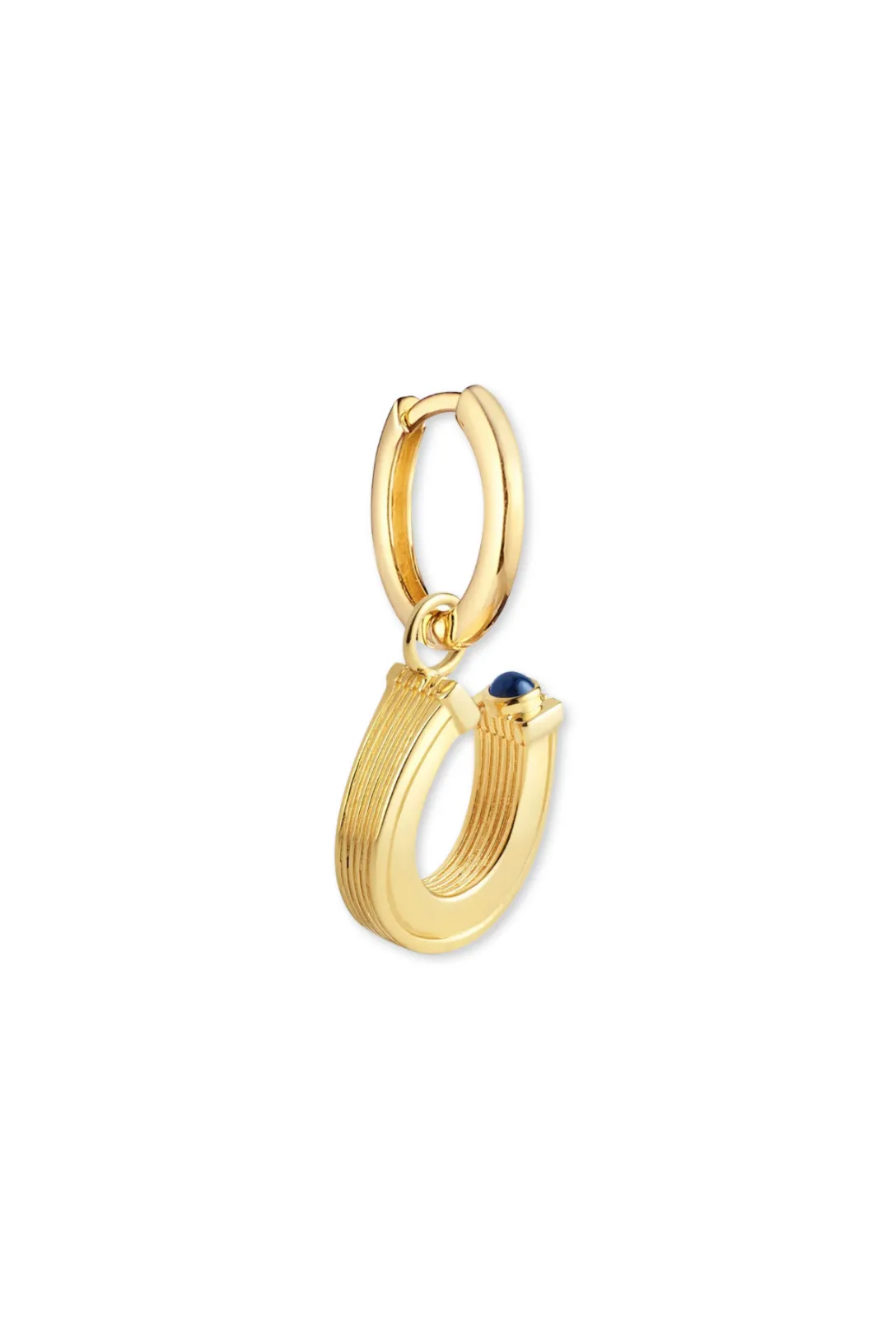 Baby Charm Horseshoe Earring
