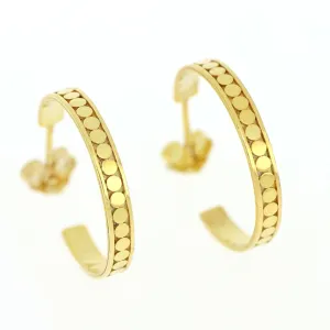 Bali gold hoops